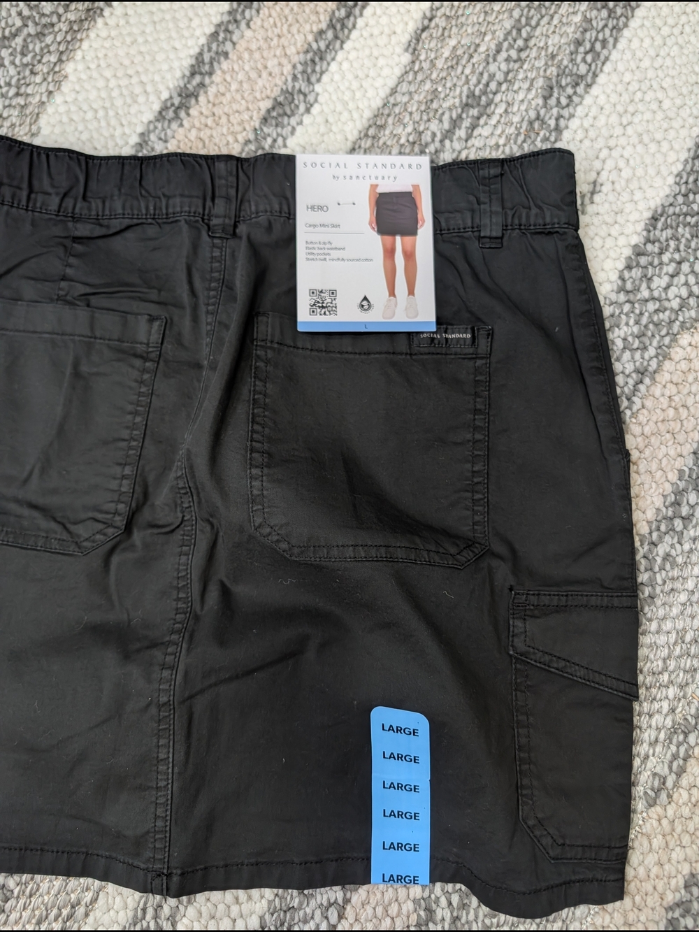 Sanctuary Black Mini Skirt